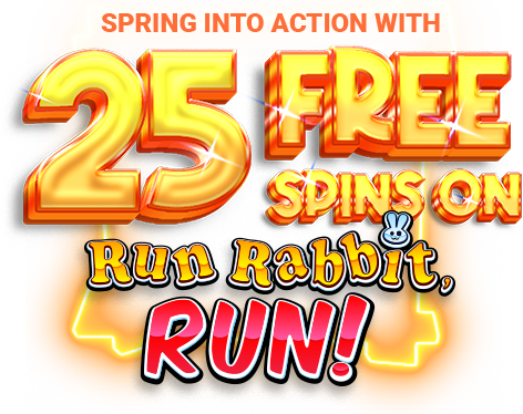 Jvspin 25 Free Spins on Run Rabbit, Run